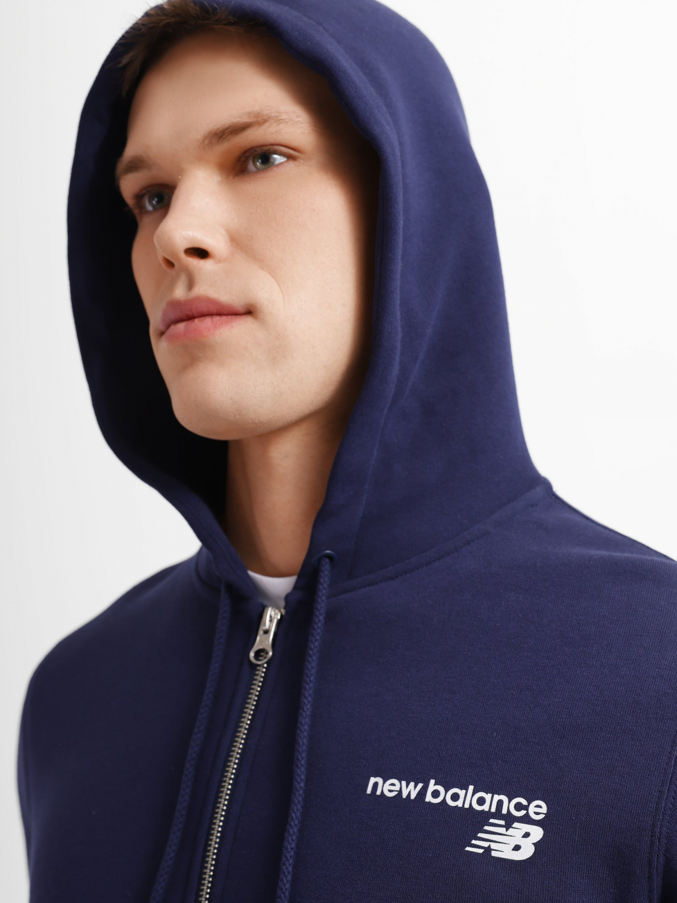 Спортивная кофта New Balance Classic Core FZ модель MJ03907PGM Спортивная кофта New Balance Classic Core FZ модель MJ03907PGM Фото