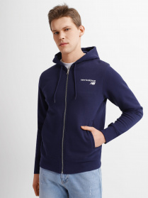 Спортивная кофта New Balance Classic Core FZ модель MJ03907PGM Спортивная кофта New Balance Classic Core FZ модель MJ03907PGM Фото