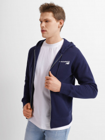 Спортивная кофта New Balance Classic Core FZ модель MJ03907PGM Спортивная кофта New Balance Classic Core FZ модель MJ03907PGM Фото