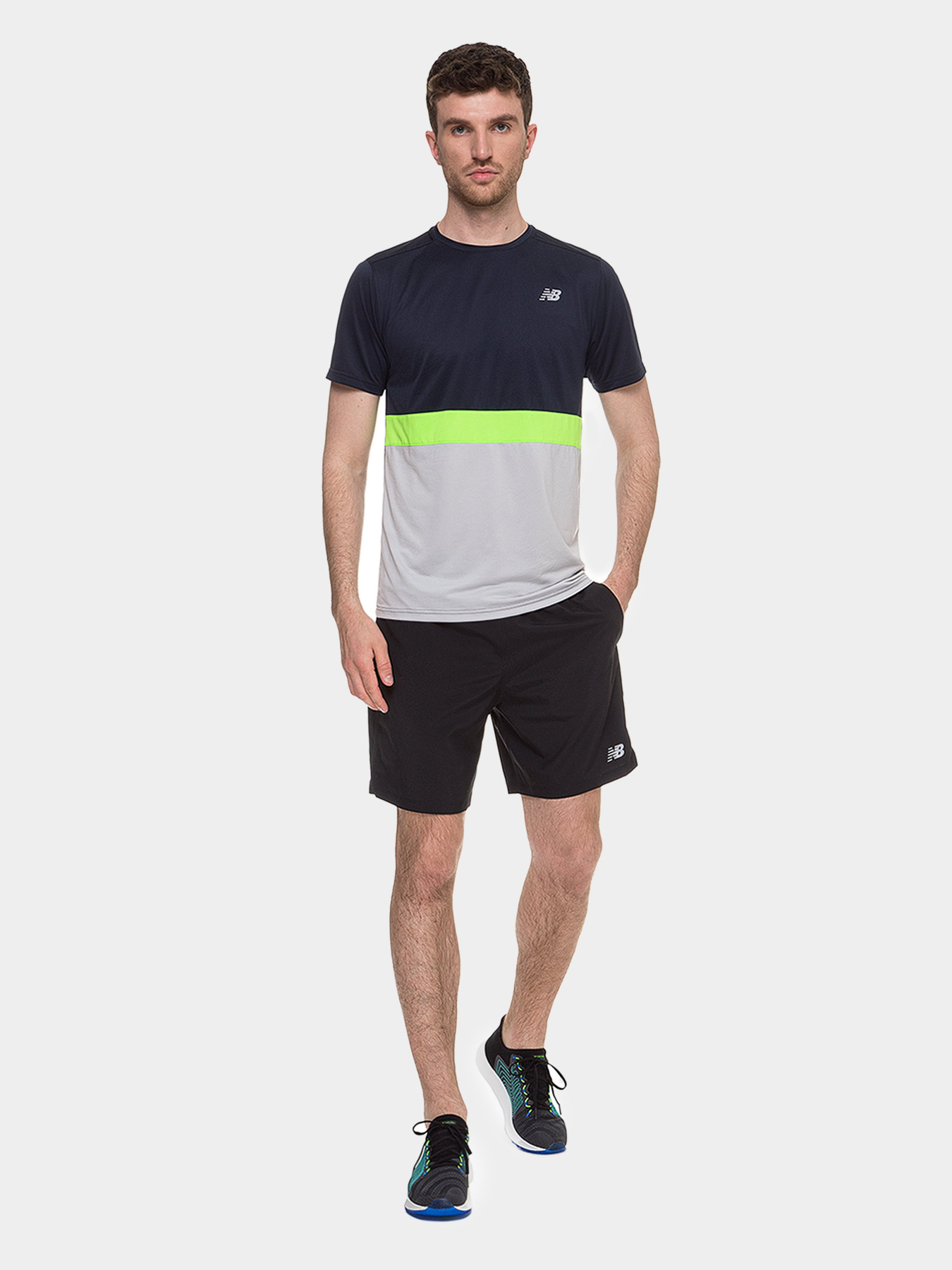 Шорты New Balance Accelerate 7in модель MS93189BK Фото