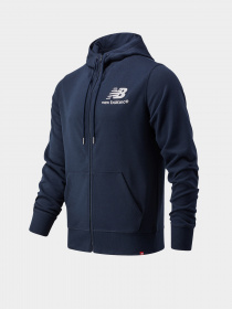 Спортивная кофта New Balance Essentials Stacked Full Zip модель MJ03558ECL Фото