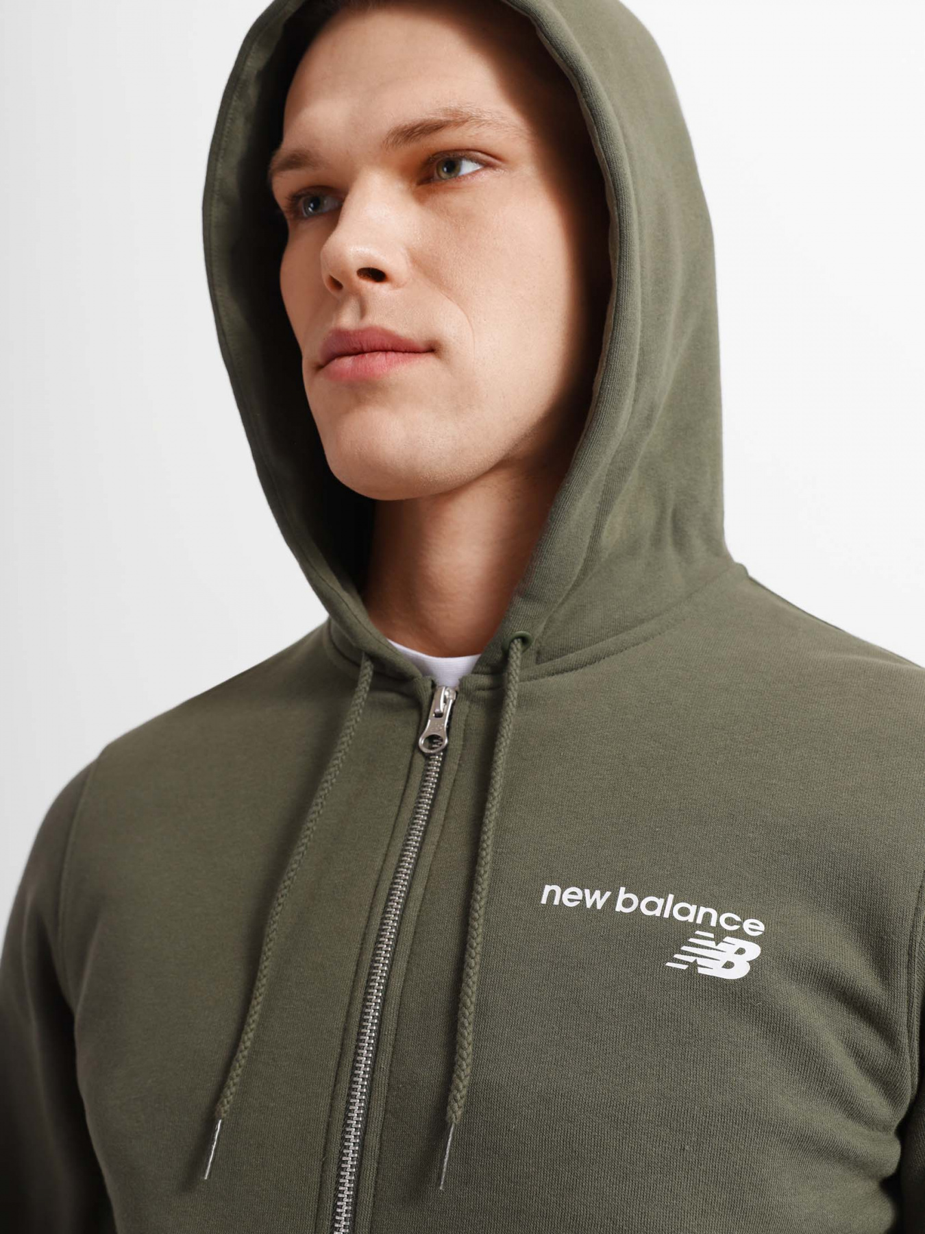 Кофта спортивная New Balance Classic модель MJ03907ARG Фото