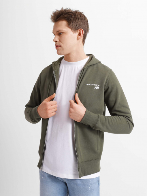 Спортивная кофта New Balance Classic модель MJ03907ARG Фото