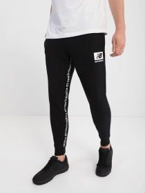 Штаны спортивные New Balance Essential ID Fleece модель MP13508BK Фото