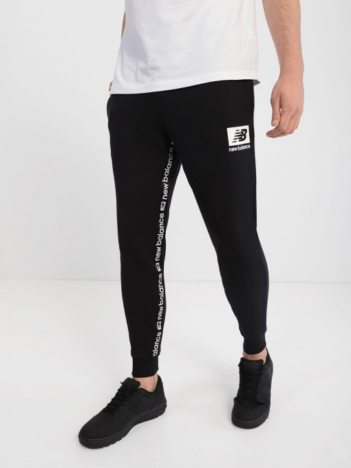 Штаны спортивные New Balance Essential ID Fleece модель MP13508BK Фото