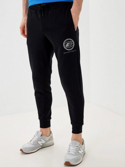 Штаны спортивные New Balance Hoops Essential модель MP13583BK Фото