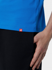 Футболки и поло New Balance Essentials Stacked Logo модель MT01575SBU Фото