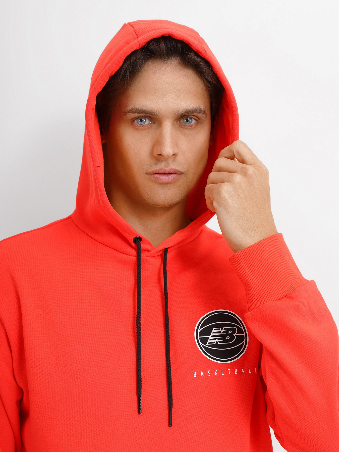 Худи New Balance Hoops Essential модель MT13585ENR Фото