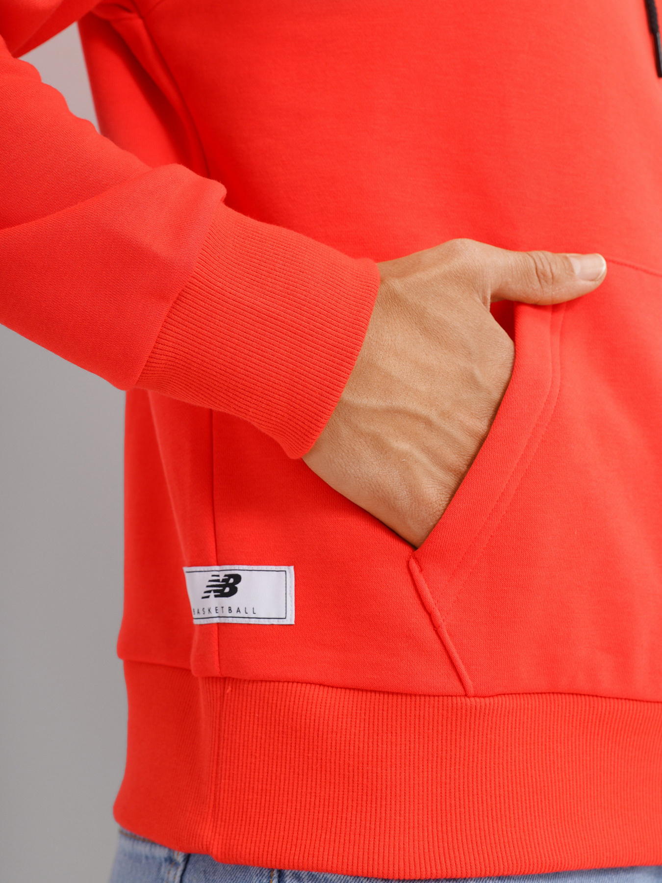 Худі New Balance Hoops Essential модель MT13585ENR Фото