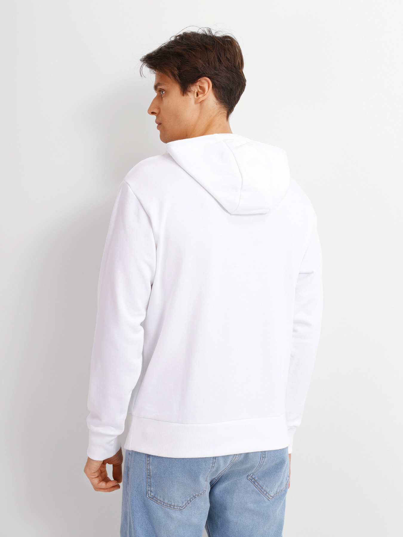 Худі New Balance Hoops Essential модель MT13585WT Фото