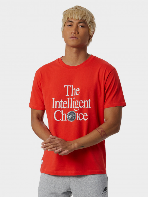 Футболка New Balance Hoops Essential модель MT13586ENR Фото