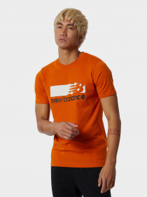 Футболки и поло New Balance Bold Graphic модель MT13907VTO Фото