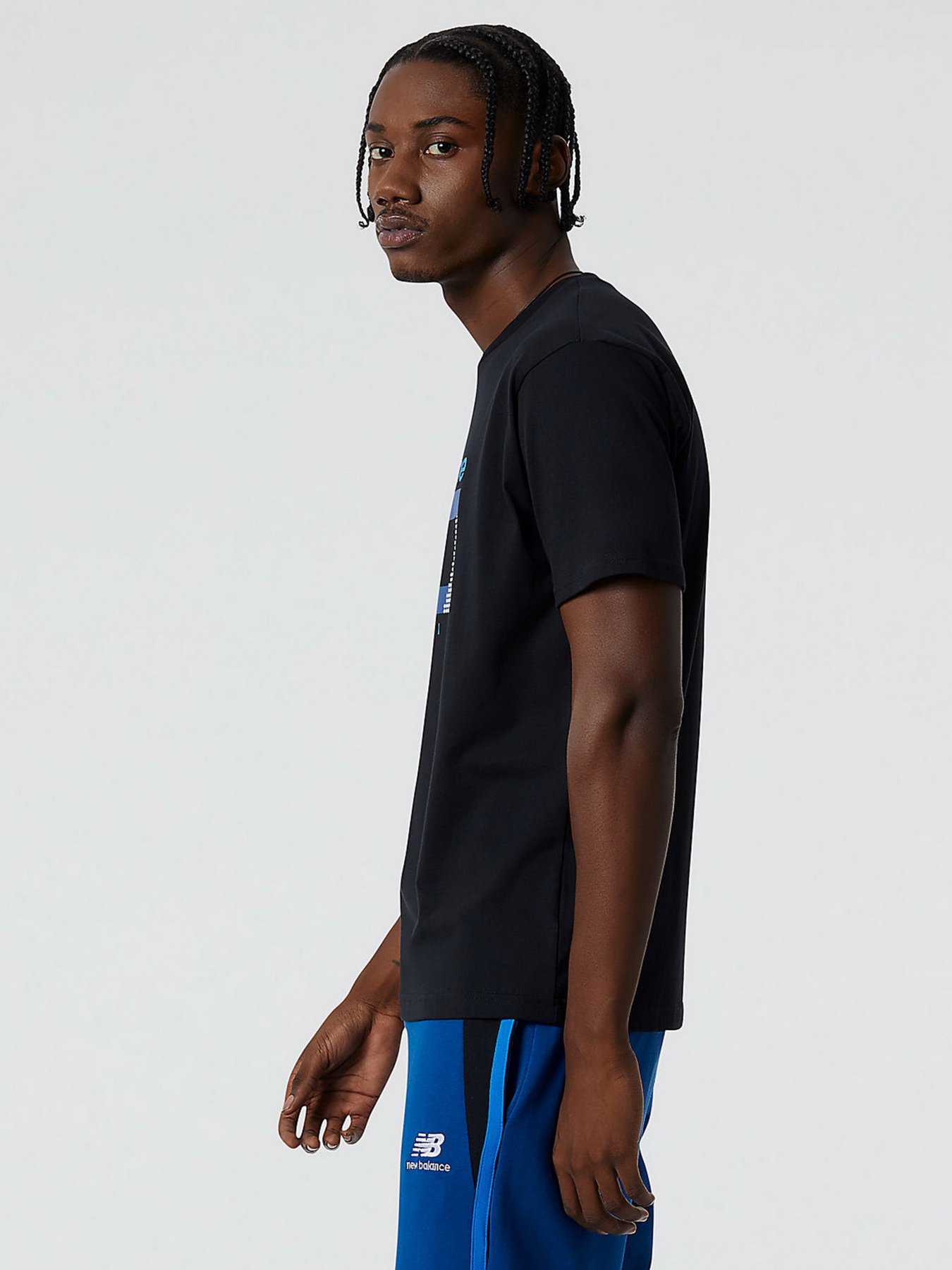 Футболки и поло New Balance Athletics Amplified модель MT21502BK Фото