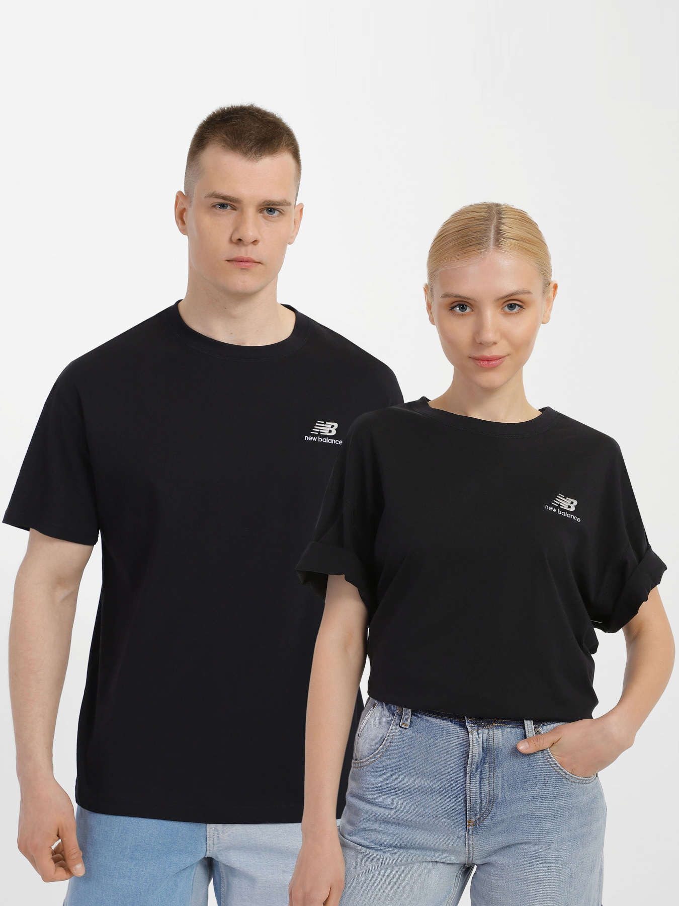 Футболка New Balance Classic Logo модель UT21503BK Фото