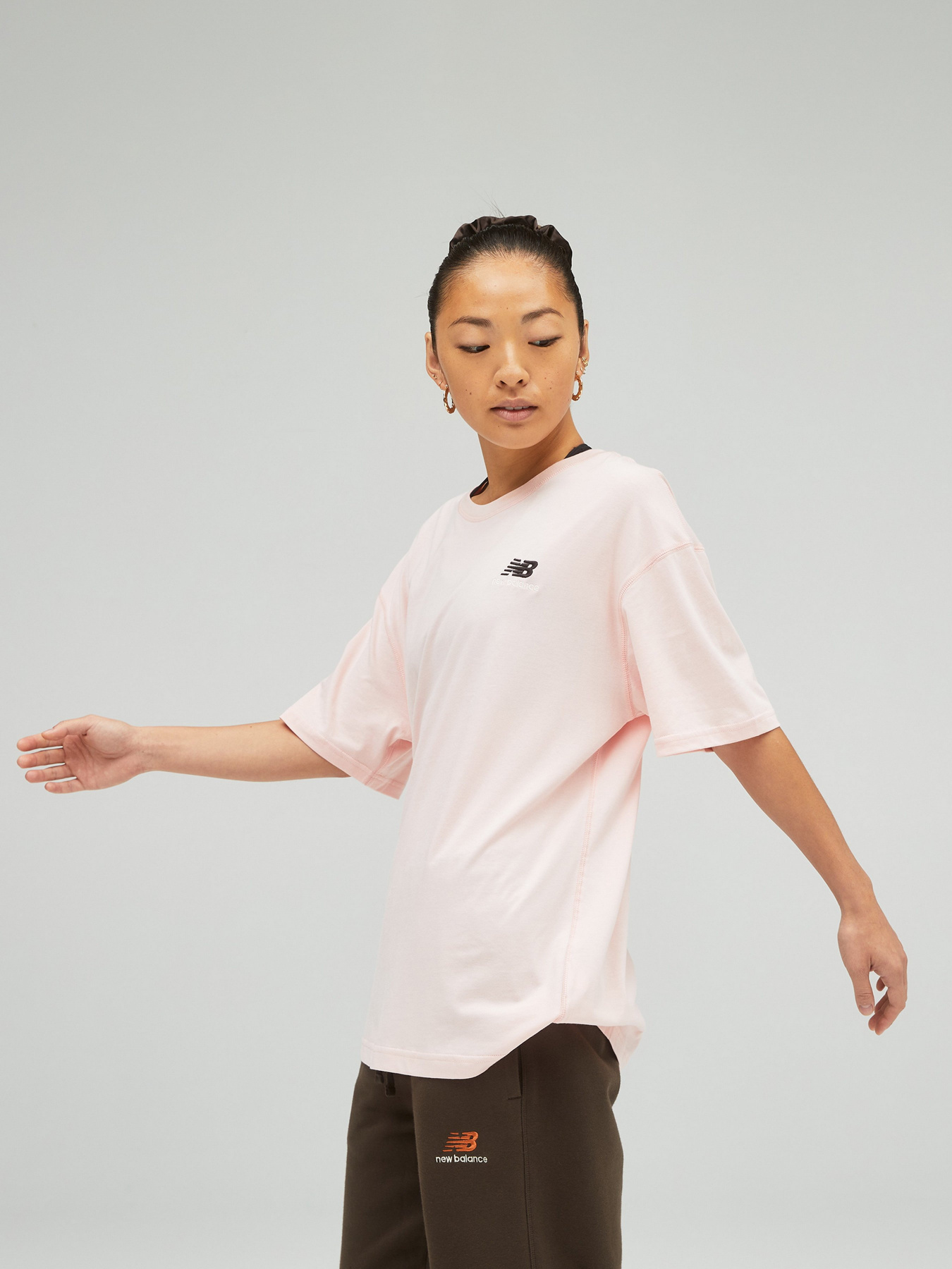 Спортивна футболка New Balance Classic Logo модель UT21503PIE Фото