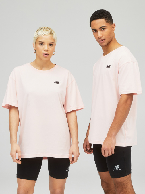 Футболка спортивная New Balance Classic Logo модель UT21503PIE Фото