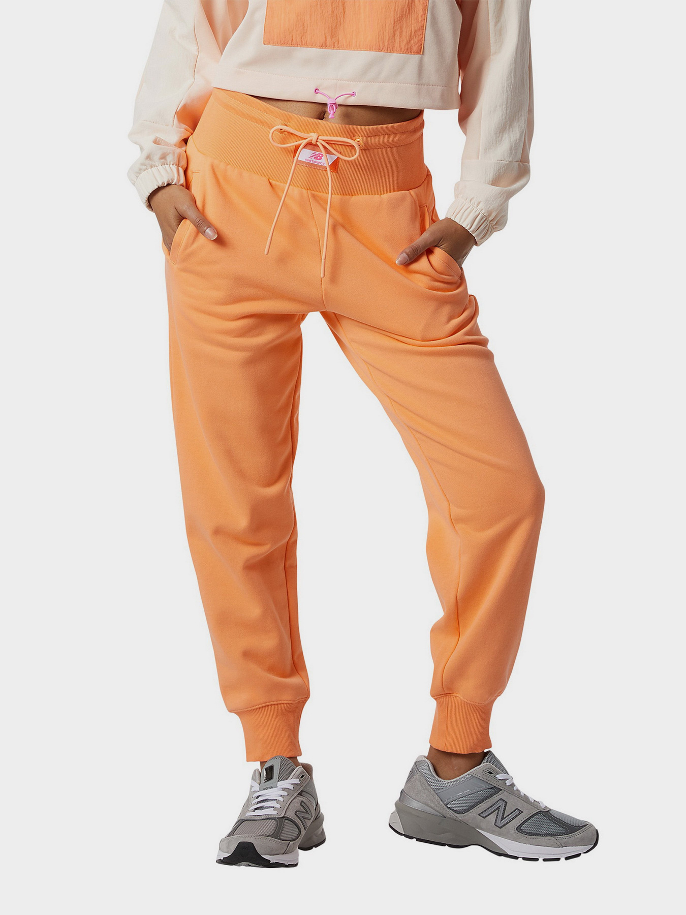 Штаны спортивные New Balance Athletics Amplified Fleece модель WP21503PGZ Фото