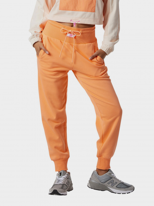 Штаны спортивные New Balance Athletics Amplified Fleece модель WP21503PGZ Фото