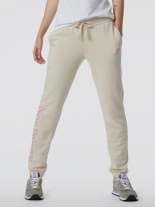 Спортивні штани New Balance Essentials Celebrate Fleece модель WP21508CTU Фото