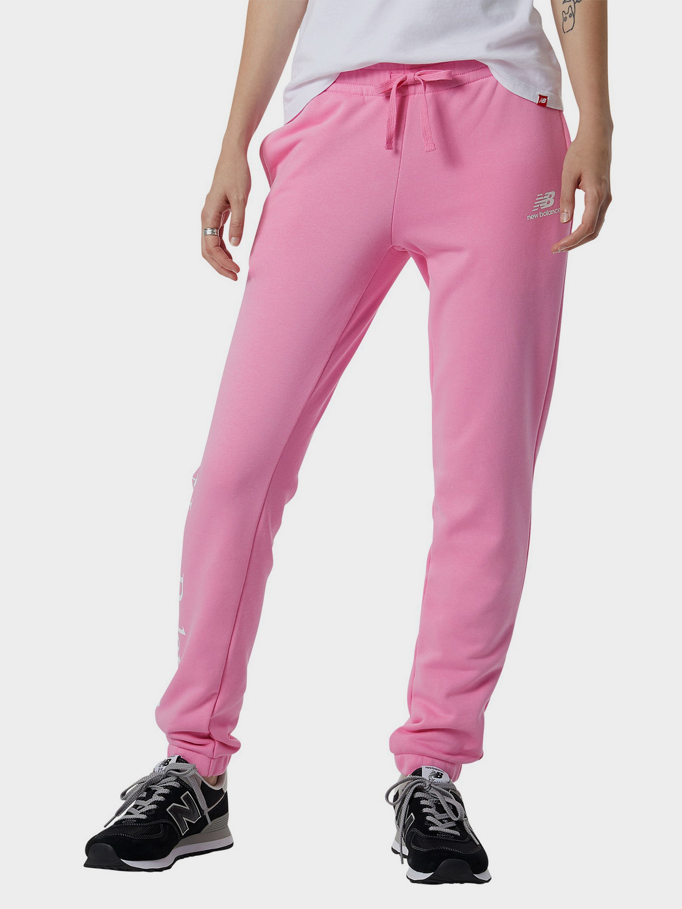 Штаны спортивные New Balance Essentials Celebrate Fleece модель WP21508VPK Фото