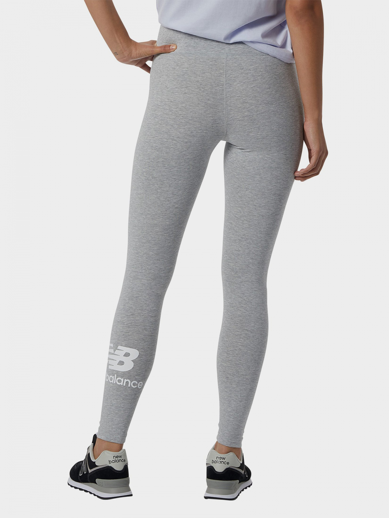 Спортивные леггинсы New Balance Essentials Stacked модель WP21509AG Фото