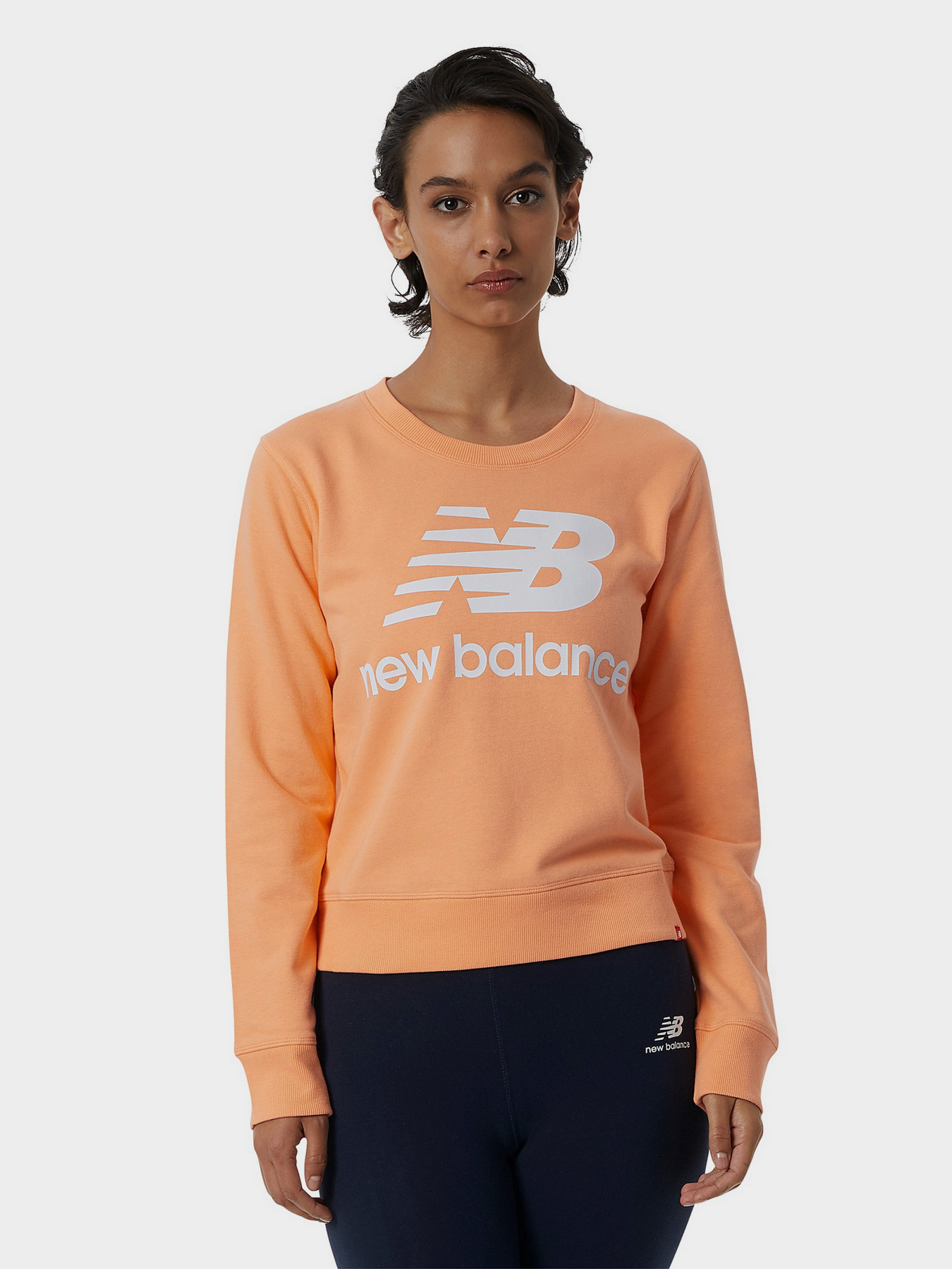 Свитшот New Balance Essentials Crew модель WT03551PGZ Фото
