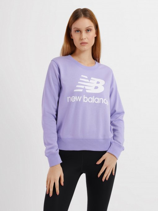 Свитшот New Balance Essentials Crew модель WT03551VVO Фото