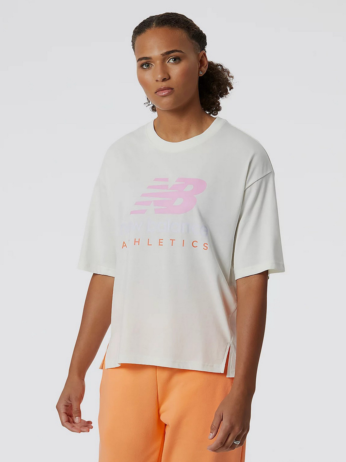 Футболка спортивна New Balance Athletics Amplified модель WT21503SST Фото