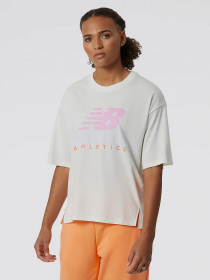 Футболка спортивна New Balance Athletics Amplified модель WT21503SST Фото