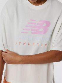 Спортивна футболка New Balance Athletics Amplified модель WT21503SST Фото