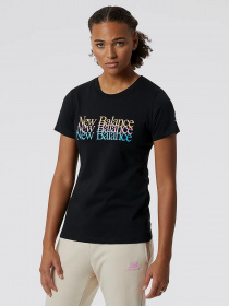 Футболка New Balance Essentials Celebrate модель WT21507BK Фото