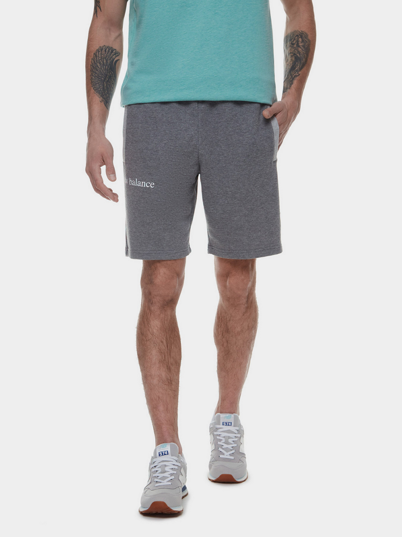 Шорти New Balance Essentials Pure Balance модель MS21552HC Фото