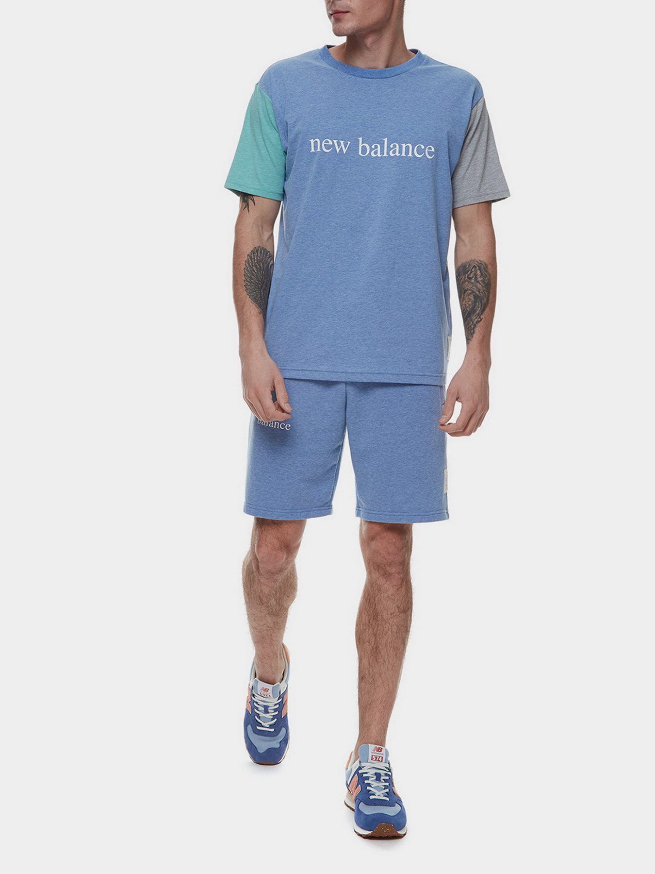 Повсякденні шорти New Balance Essentials Pure Balance модель MS21552NHR Фото