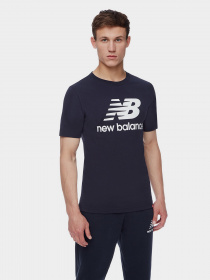 Футболка New Balance Essentials Stacked Logo модель MT01575ECL Фото