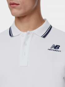 Поло New Balance Classic SS модель MT01983WT Фото