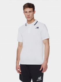 Поло New Balance Classic SS модель MT01983WT Фото