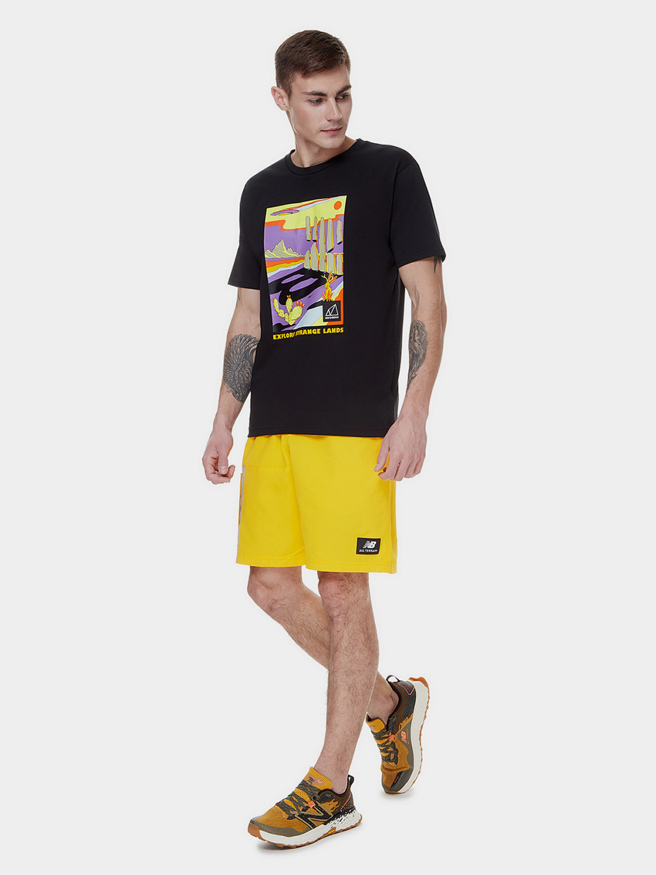 Футболки и поло New Balance All Terrain Graphic модель MT21509BK Фото