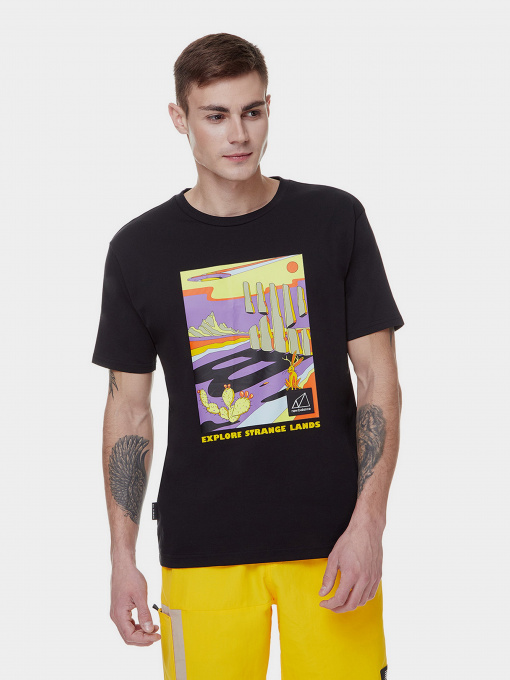 Футболки і поло New Balance All Terrain Graphic модель MT21509BK Фото