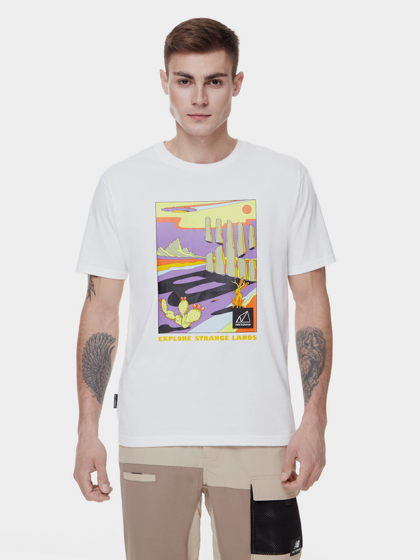 Футболки и поло New Balance All Terrain Graphic модель MT21509WT Фото