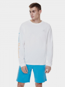 Лонгслів New Balance Ess Celebrate модель MT21514WT Лонгслів New Balance Ess Celebrate модель MT21514WT Фото