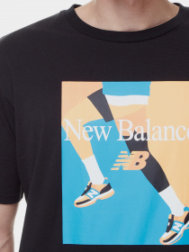 Футболки і поло New Balance Essentials Good Vibes Run модель MT21516BK Фото