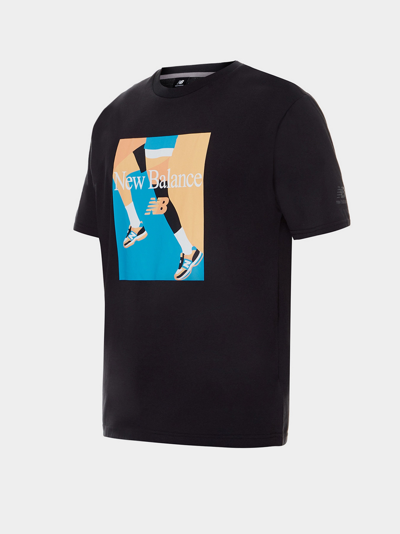 Футболки и поло New Balance Essentials Good Vibes Run модель MT21516BK Фото