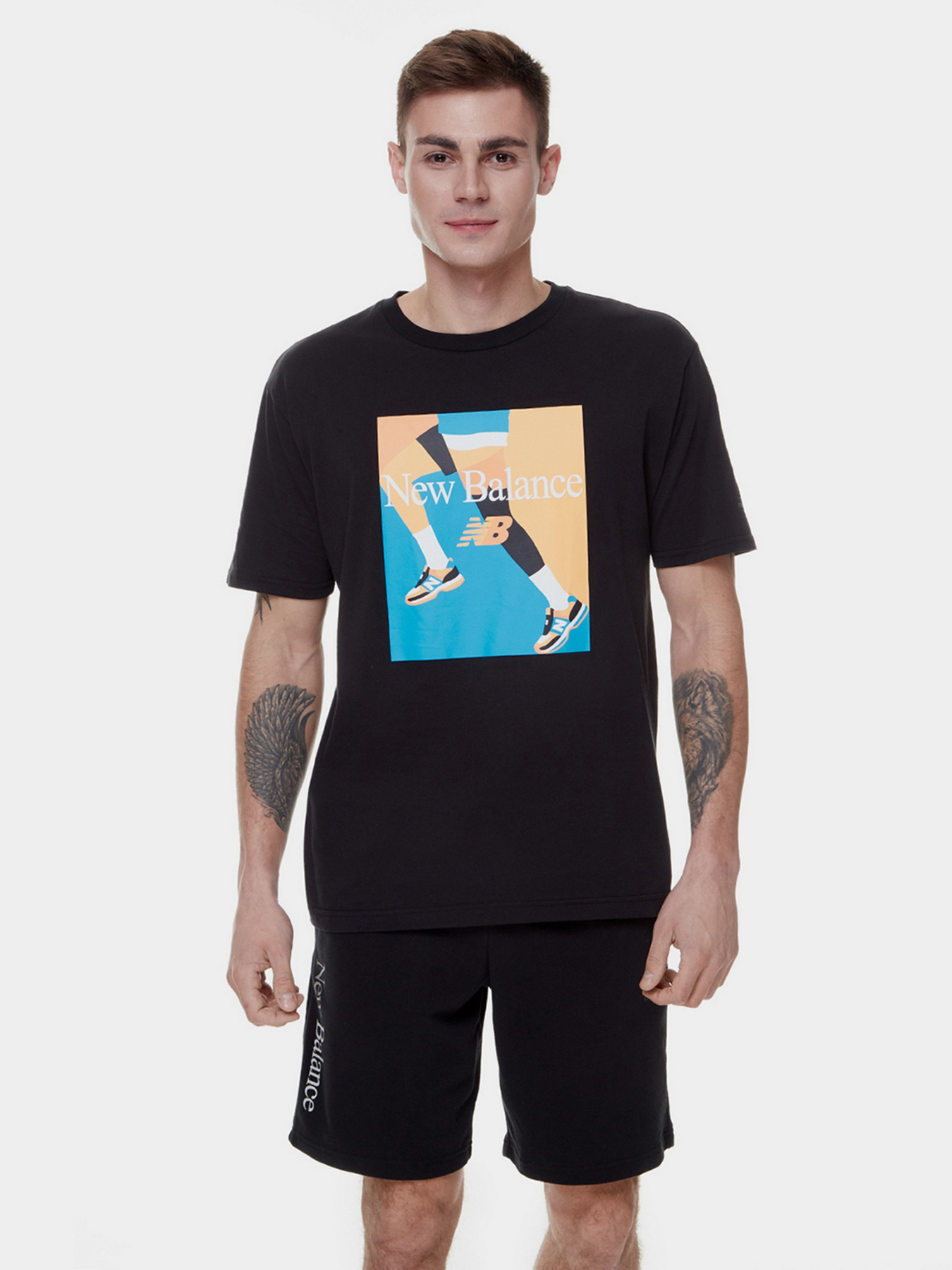 Футболки и поло New Balance Essentials Good Vibes Run модель MT21516BK Фото