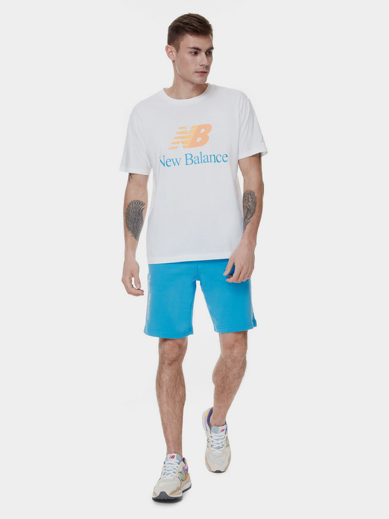 Футболка New Balance Essentials Celebrate модель MT21529WT Фото