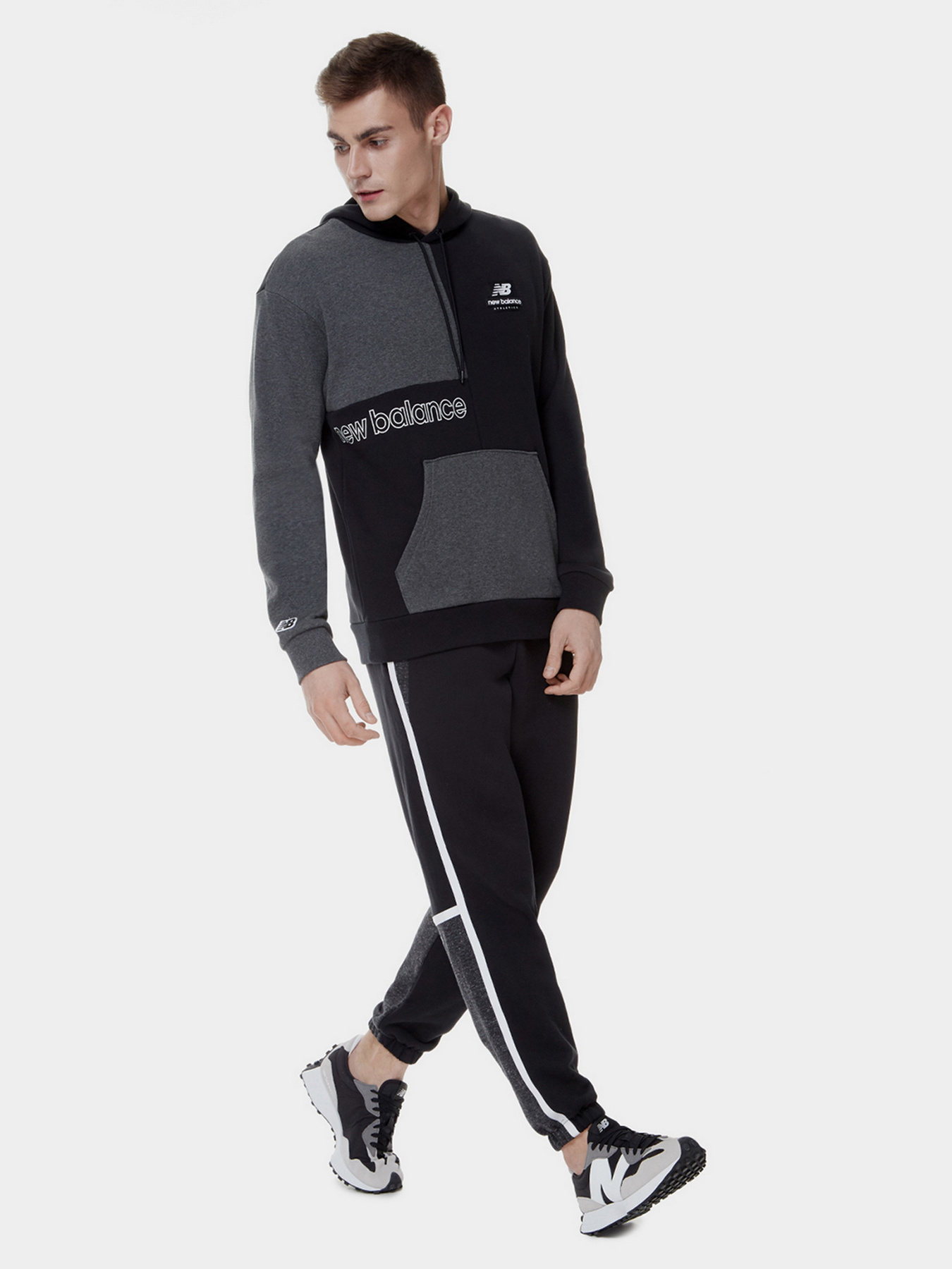 Худи New Balance Athletics Renew Askew модель MT21551BK Фото