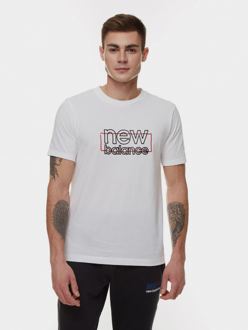Футболки и поло New Balance Sport Graphic модель MT21903WT Фото