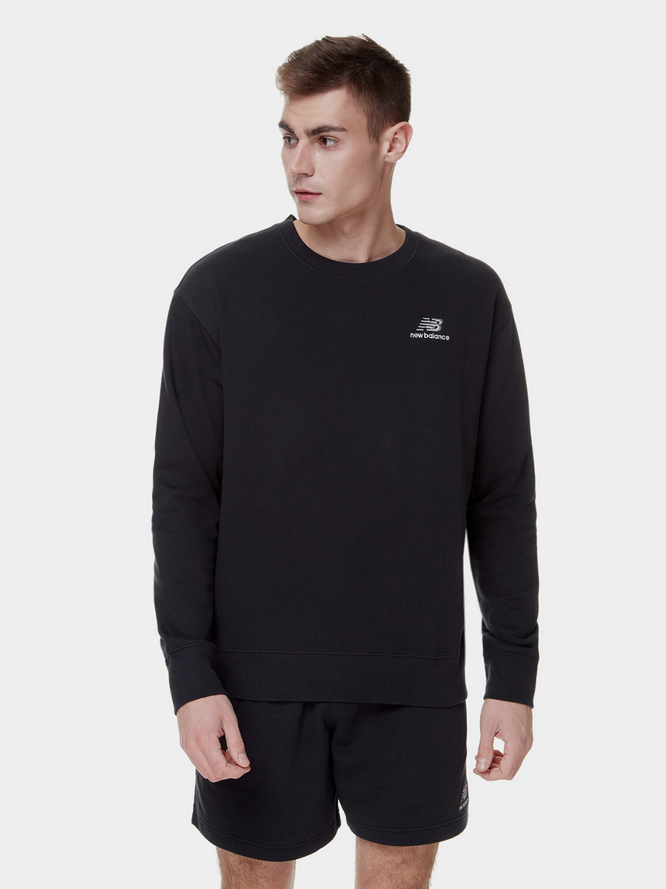 Світшот New Balance Essentials модель UT21501BK Світшот New Balance Essentials модель UT21501BK Фото