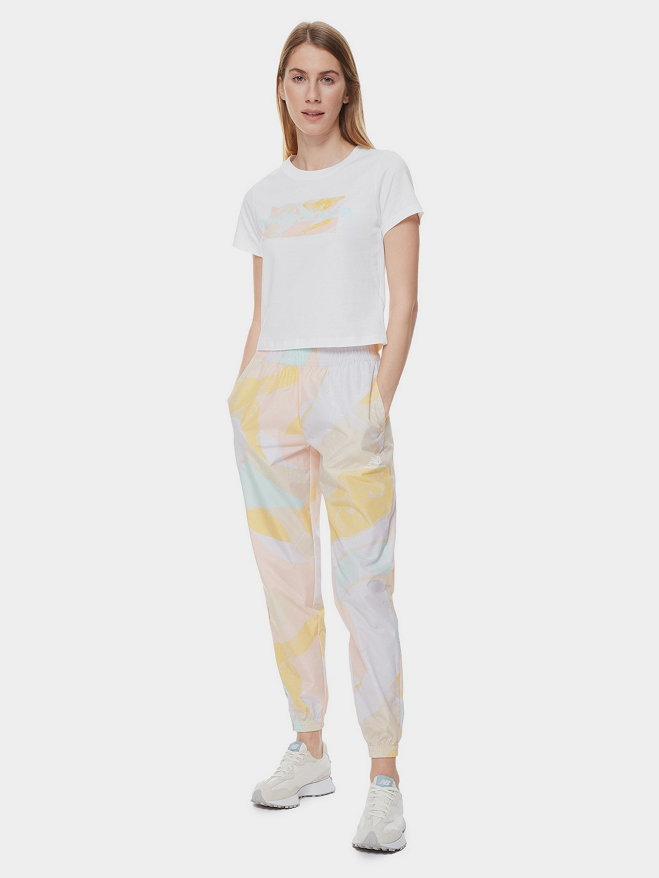 Штаны спортивные New Balance Athletics Mystic Minerals модель WP21553WM Фото