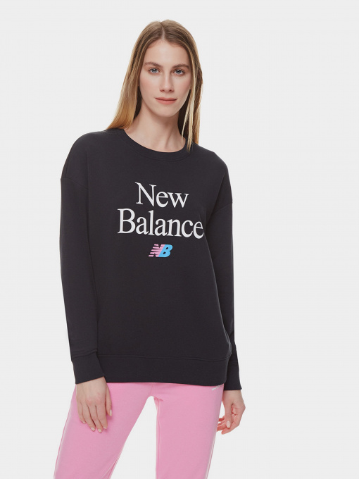 Свитшот New Balance Essentials Celebrate модель WT21508BK Фото