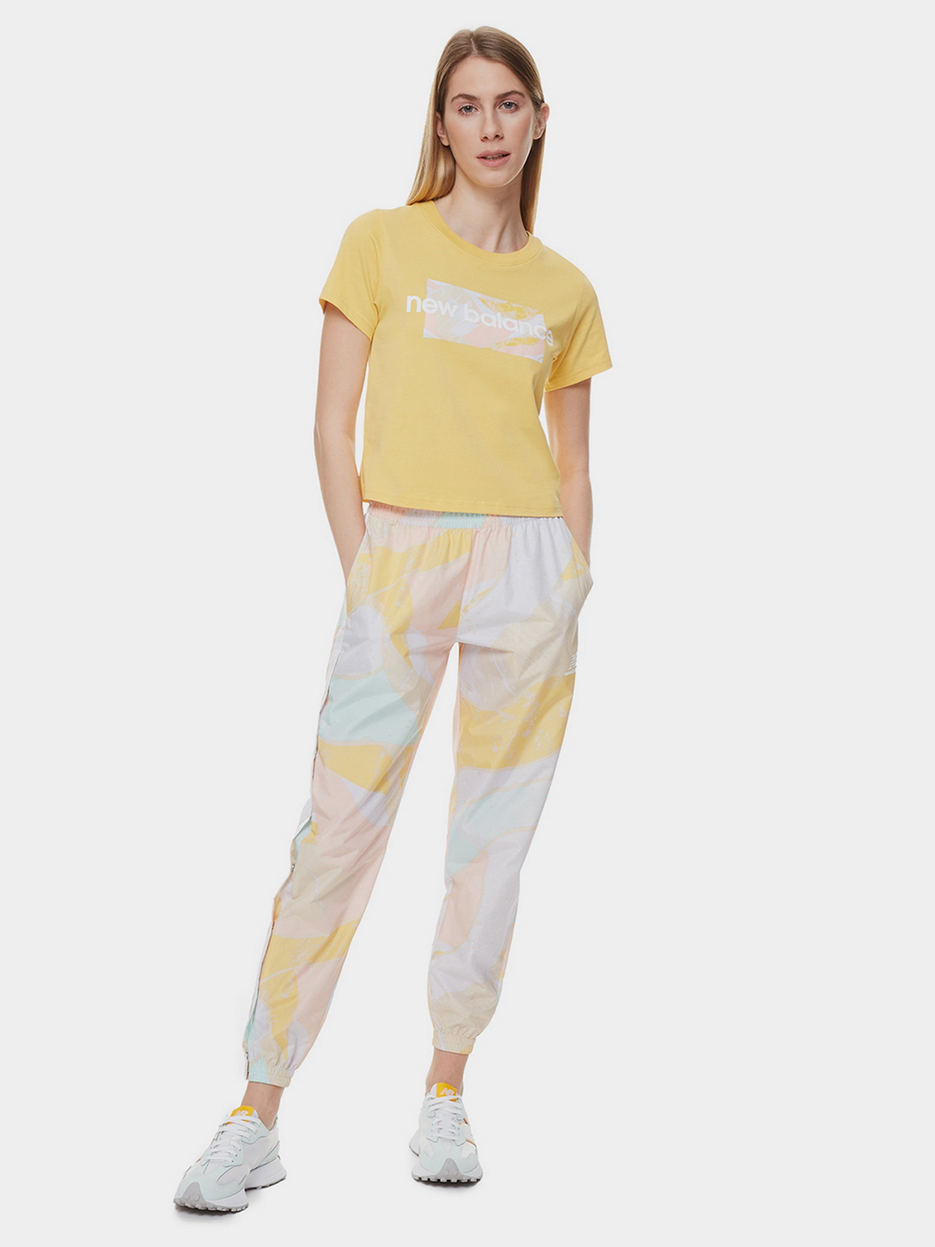 Футболка New Balance Athletics Mystic Minerals модель WT21555WHF Фото